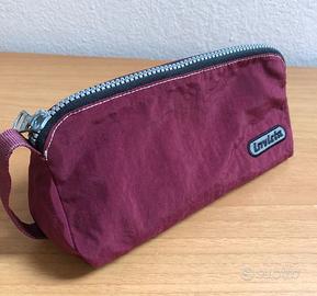 Astuccio vintage Invicta bordeaux con maniglia