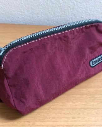 Astuccio vintage Invicta bordeaux con maniglia