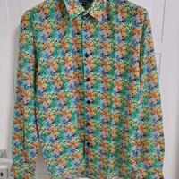 Camicia Vilebrequin taglia M, fantasia tropicale
