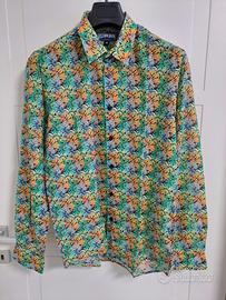 Camicia Vilebrequin taglia M, fantasia tropicale