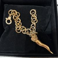 Bracciale Giovanni raspini dorato con corno