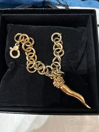 Bracciale Giovanni raspini dorato con corno