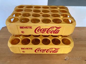 Vintage Coca Cola cassetta porta bottiglie