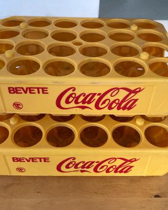 Vintage Coca Cola cassetta porta bottiglie
