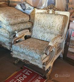 divano- poltrone stile barocco