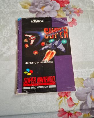 Strike Gunner Super Nintendo Entertainment System 