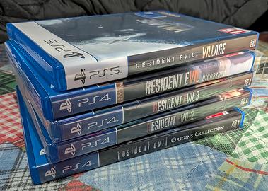Resident Evil collezione vari titoli Playstation 5
