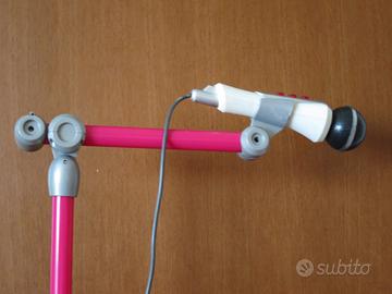 Microfono Hello Kitty con asta e effetti sonori