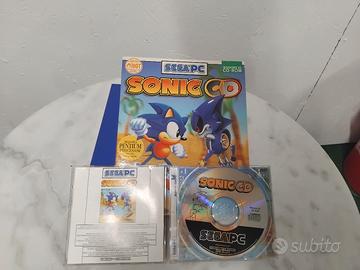 sonic game cd -pc  versione box rara