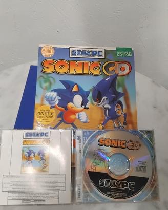 sonic game cd -pc  versione box rara