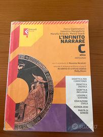 Libro scolastico  L’infinito narrare C