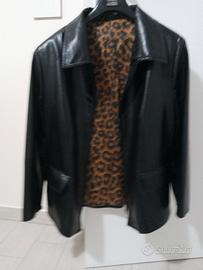 Giacca donna in similpelle. Made in Italy. T. M