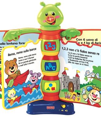 Bruco cantastorie Fisher Price 