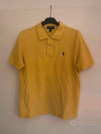 Polo Ralph Lauren Giallo Uomo Taglia L - Originale