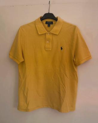 Polo Ralph Lauren Giallo Uomo Taglia L - Originale
