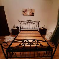 letto matrimoniale  in ferro battuto