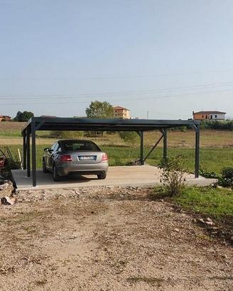 Tettoie,box cani,box auto, recinzioni A282