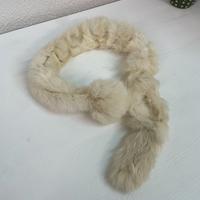 collo di pelliccia di coniglio