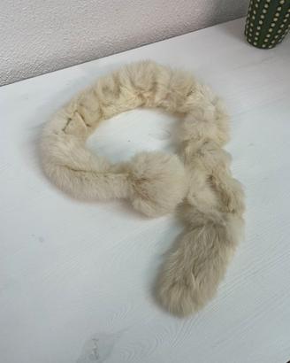 collo di pelliccia di coniglio
