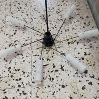 lampadario modernariato 