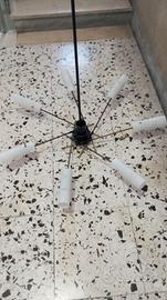 lampadario modernariato 