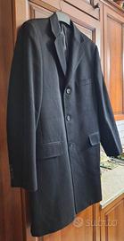 CAPPOTTO UOMO ENRICO COVERI NERO TG.50 DROP R