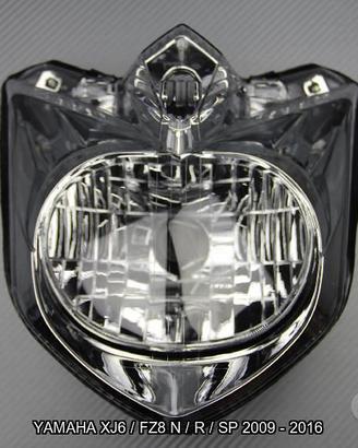 Fanale anteriore YAMAHA XJ6 FZ8 N R SP 2009 - 2016