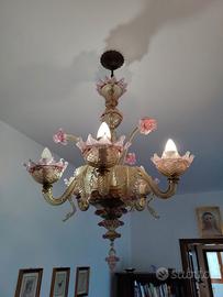 Lampadario originale di Murano