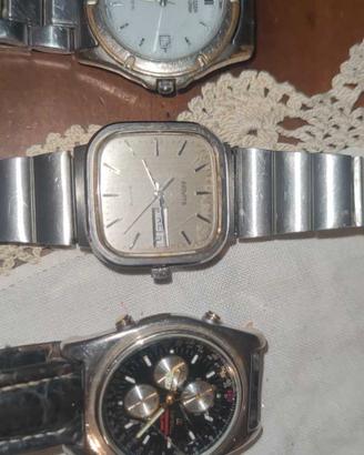 tre orologi