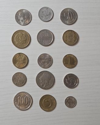 Lotto 15 Monete Da Collezione - Vari Paesi
