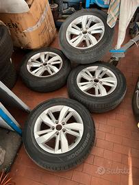4 Gomme + Cerchi in lega '15 Volkswagen Polo AW1 