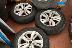 4 Gomme + Cerchi in lega '15 Volkswagen Polo AW1 