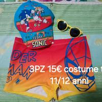 Set mare bambino 11-12 anni 4pz