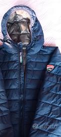 Piumino Ducati Blu con interno grigio