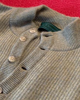 Maglione Doriani Cashmere Triplo Filo XL Verdino