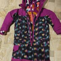 Tuta da sci bambina burton 2 anni