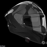 AIROH Casco Integrale Matryx Carbon Gloss