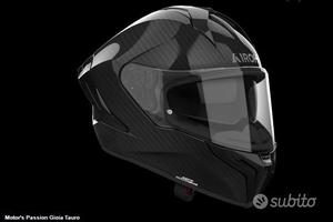 AIROH Casco Integrale Matryx Carbon Gloss