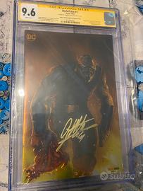 Crisi oscura sulle terre infinite cgc autografato
