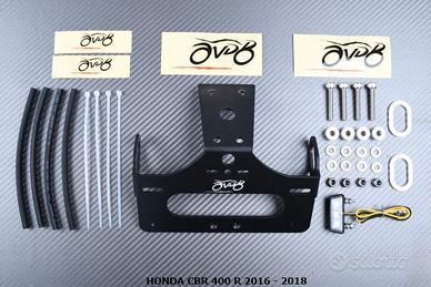 Portatarga AVDB per HONDA CBR 400 R 2016 - 2018