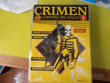 CRIMEN LA RIVISTA DEL GIALLO n.1/1992. Nuovo. Vedi