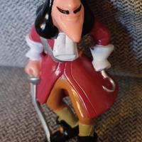 Peter Pan Capitan Uncino Disney gomma PVC 8 cm