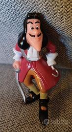Peter Pan Capitan Uncino Disney gomma PVC 8 cm