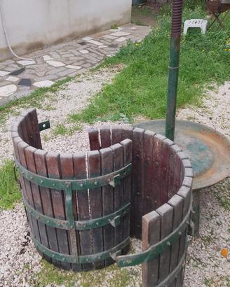 torchio a leva per uva