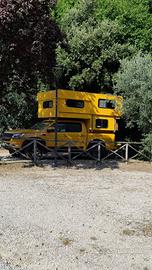 Cella abitativa per pickup scarrabile autocostrita