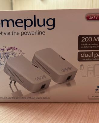 Homeplug - internet via the powerline