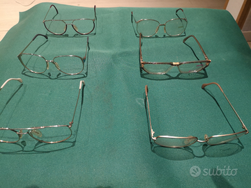 Vendita occhiali vintage fuori produzione di marca