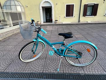 Bicicletta da bambina età 9/12 anni BTWIN