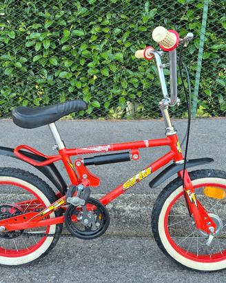Bici bmx speed cross da 16 bimbo conservata 