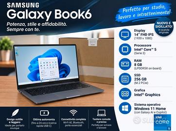 Samsung Galaxy Book6 NUOVO SIGILLATO IN SCATOLA!